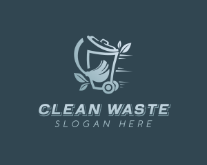 Broom Waste Disposal logo design