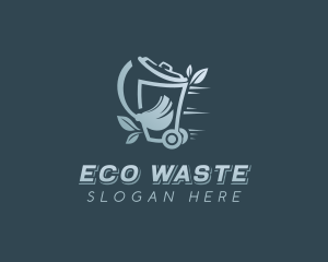 Broom Waste Disposal logo design