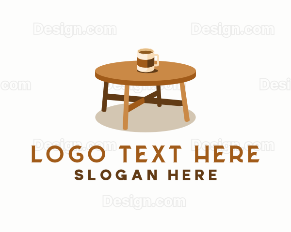 Coffee Cup Table Logo