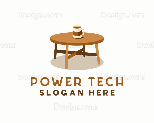 Coffee Cup Table Logo