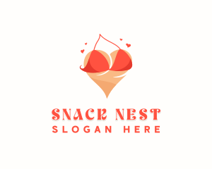 Sexy Bikini Lingerie logo design