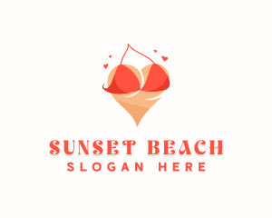 Sexy Bikini Lingerie logo design