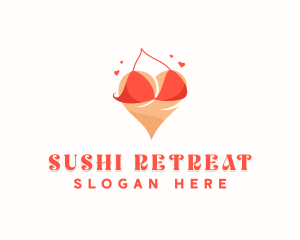 Sexy Bikini Lingerie logo design