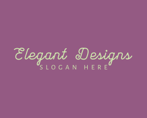 Elegant Designer Company logo design