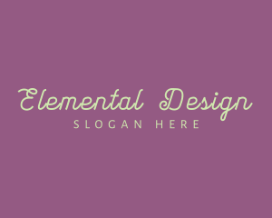 Elegant Designer Company logo design