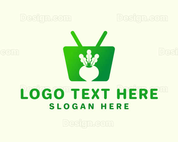 Radish Shopping Cart Logo