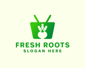 Radish Shopping Cart logo