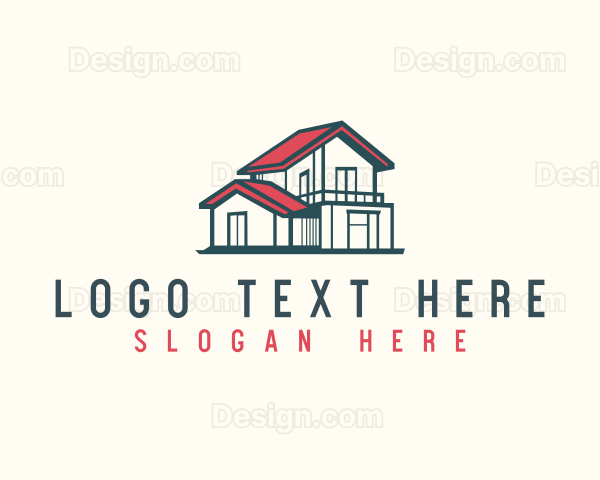 Roof House Builder Logo