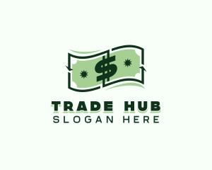 Dollar Money Exchange logo design