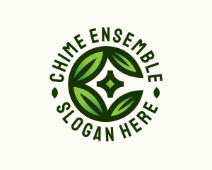 Environmental Leaf Letter C logo design