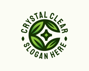 Environmental Leaf Letter C logo design