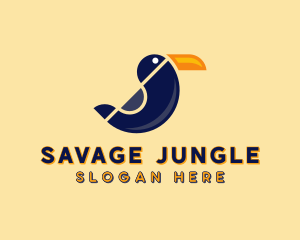 Toucan Bird Wildlife logo design