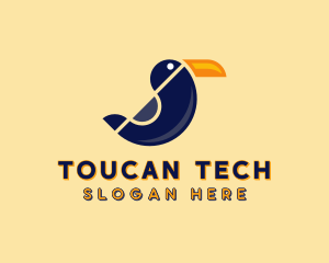 Toucan Bird Wildlife logo design