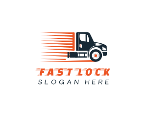 Fast Truck Delivery logo design