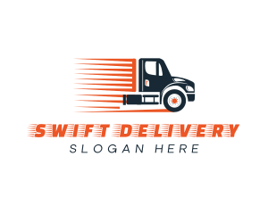 Fast Truck Delivery logo design