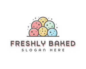 Sweet Cookies Baking logo design