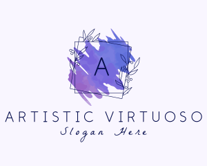 Floral Watercolor Styling logo design