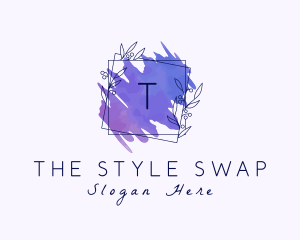 Floral Watercolor Styling logo design