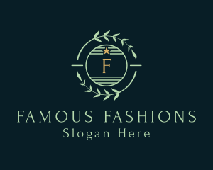 Wreath Fashion Boutique logo design