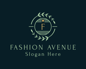 Wreath Fashion Boutique logo design