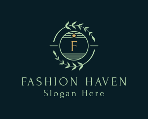 Wreath Fashion Boutique logo design