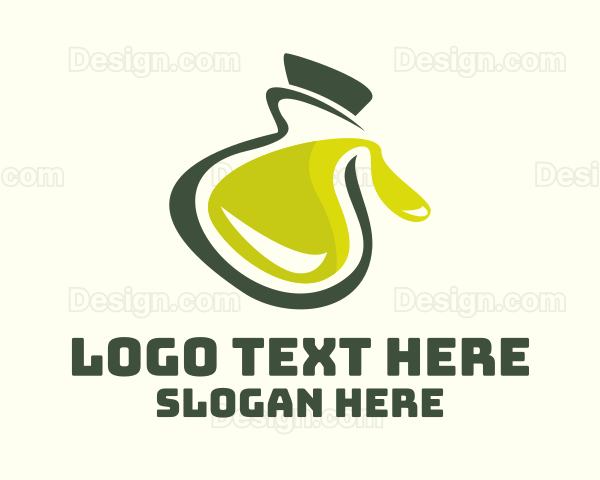 Olive Oil Bottle Logo