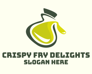 Olive Oil Bottle logo design