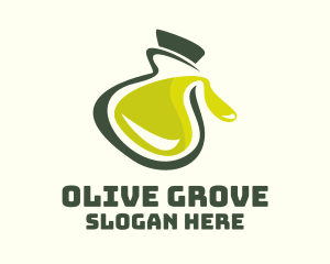 Olive Oil Bottle logo