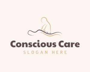 Masseuse Care Wellness logo design