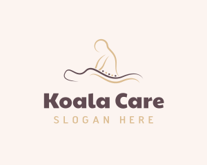 Masseuse Care Wellness logo design