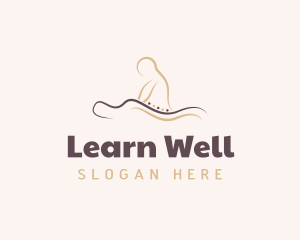 Masseuse Care Wellness logo design