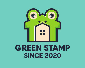 Green Frog House logo design