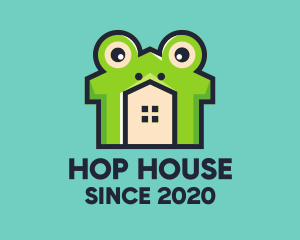 Green Frog House logo design