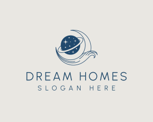 Dream Crescent Moon logo design