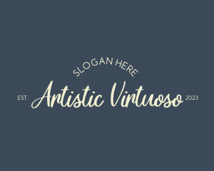 Vintage Cursive Business logo design