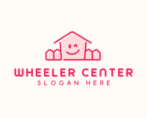 Red Daycare Center  logo design