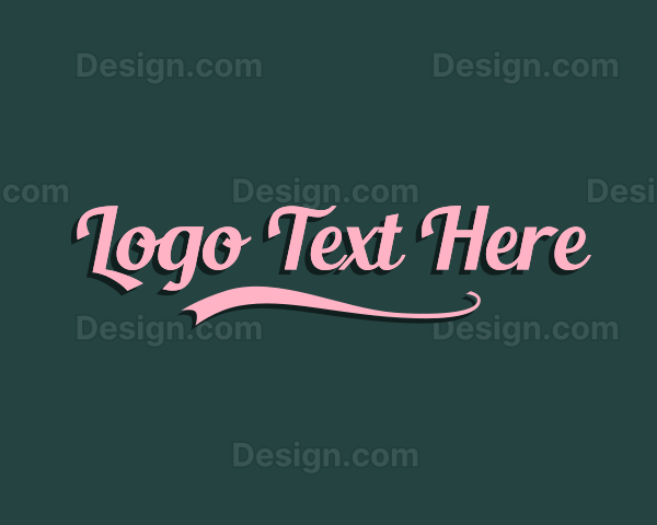 Feminine Boutique Fashion Logo