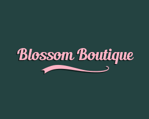 Feminine Boutique Fashion logo design