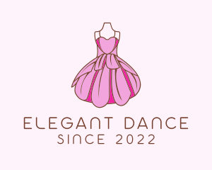 Feminine Fashion Dress logo design