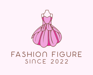 Feminine Fashion Dress logo design