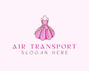 Feminine Fashion Dress logo design