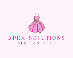 Feminine Fashion Dress logo design