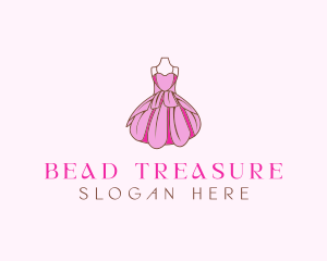 Feminine Fashion Dress logo design