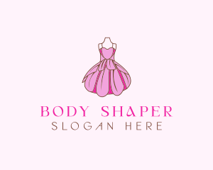 Feminine Fashion Dress logo design