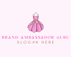 Feminine Fashion Dress logo design