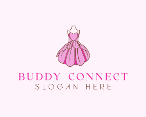 Feminine Fashion Dress logo design