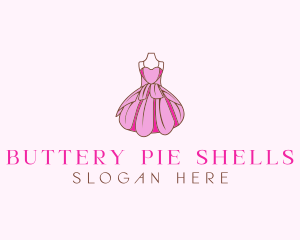 Feminine Fashion Dress logo design