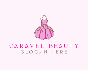 Feminine Fashion Dress logo design