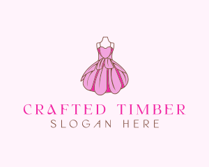 Feminine Fashion Dress logo design