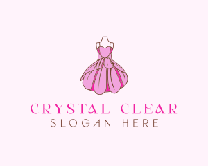 Feminine Fashion Dress logo design